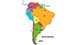 Map of the Countries in the Continent of South America